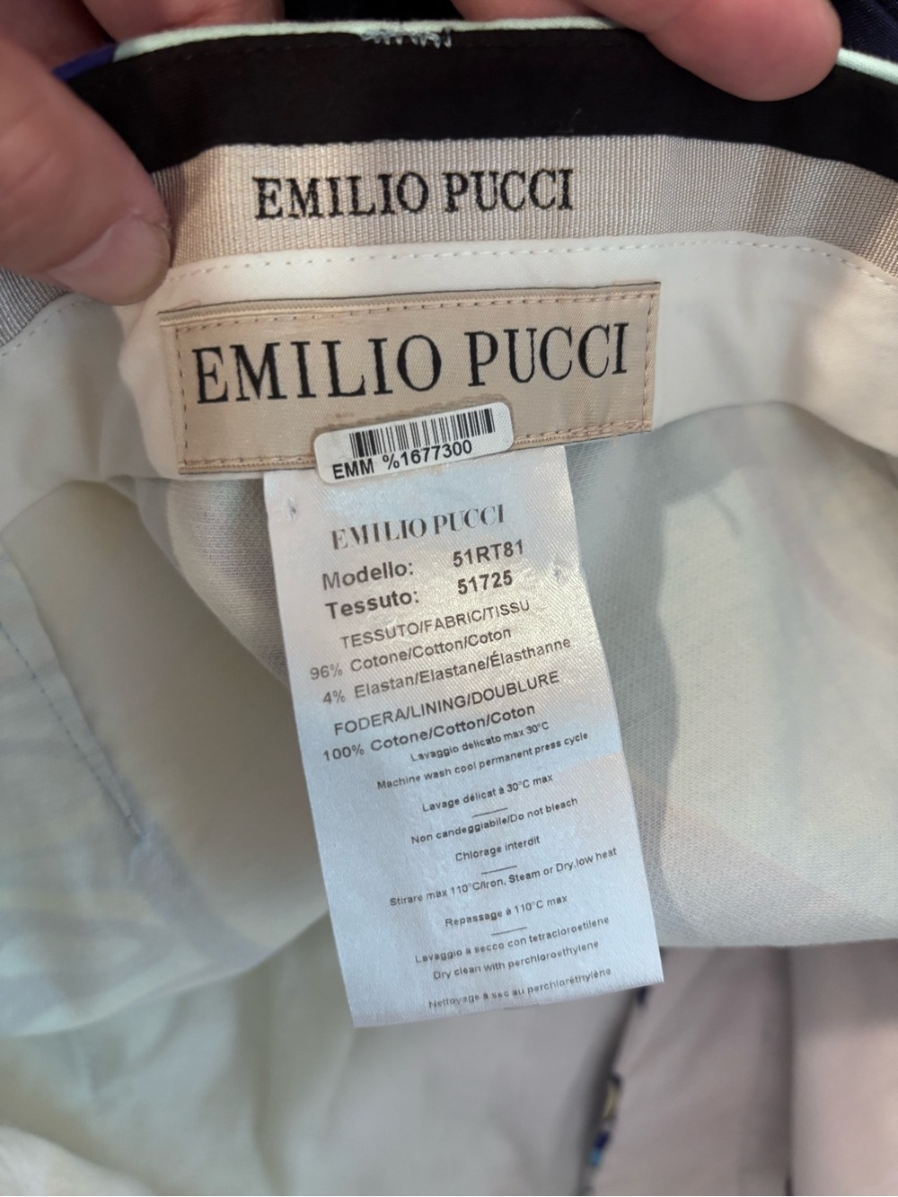 Emilio Pucci Manuba Print Shorts size IT 36 - Picture 4 of 5